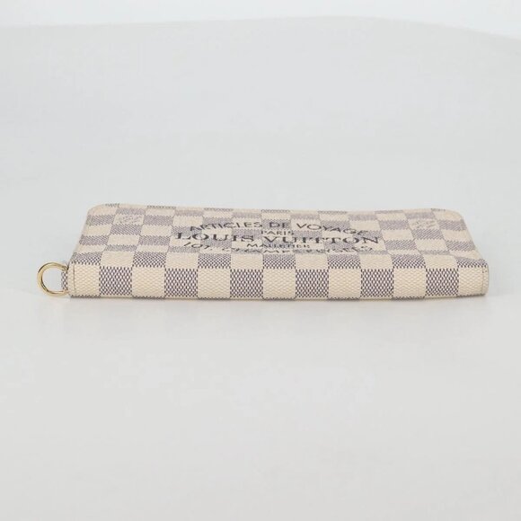 LOUIS VUITTON Damier Azur Portefeuille Insolite Long Wallet N63221 Auth yk19403V - Picture 8 of 16